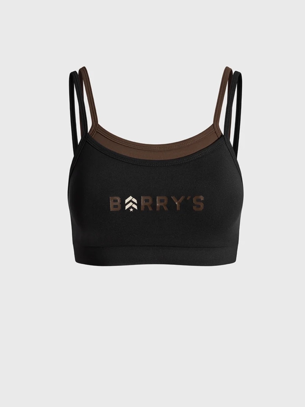 Barry’s Rhodes Double-Strap Sports Bra in Black